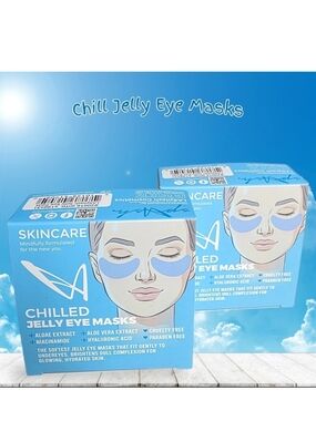 Chilled Jelly Eye Masks — Blue Soothing Eye Patches